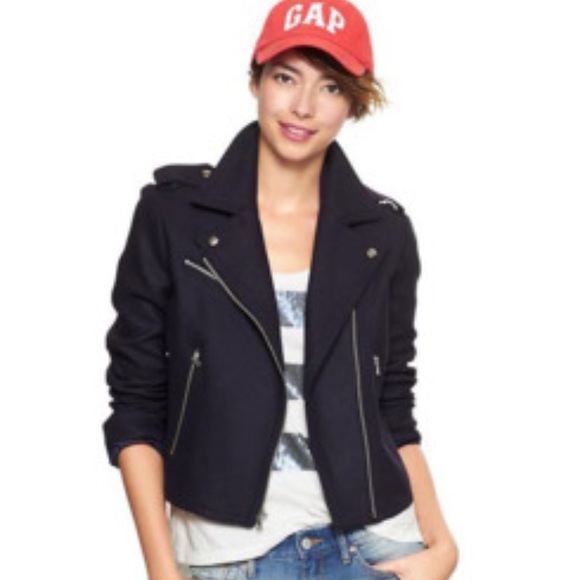 GAP Jackets & Blazers - Gap Moto Jacket